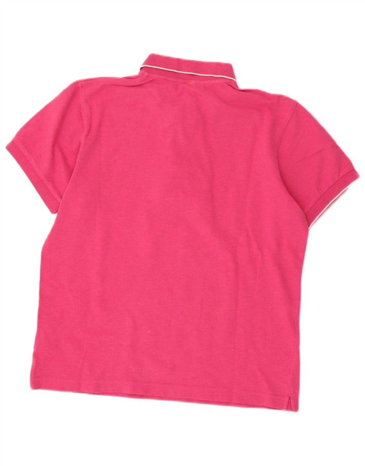 Sun68 Tricou Polo pentru bărbați Bumbac roz mic