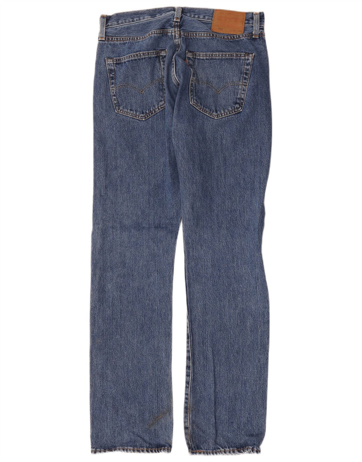 Blugi drepti pentru bărbați Levi's 501 W32 L34 Bumbac albastru