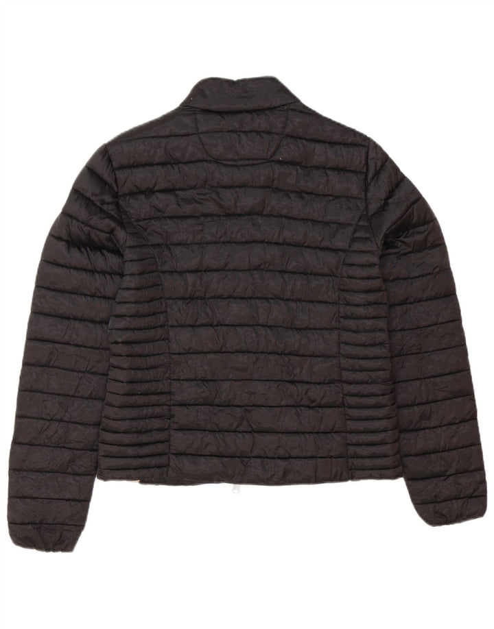Jachetă căptușită pentru femei Champion UK 12 Medium Black Poliamidă
