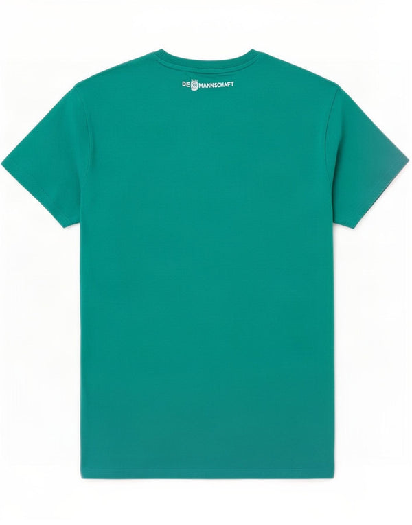 Tricou Adidas pentru bărbați Deutscher Fussball Bund Top XL bumbac turcoaz