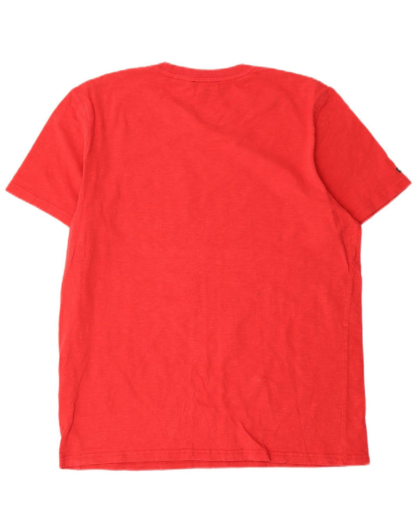 Tricou Superdry pentru bărbați Top XL bumbac roșu