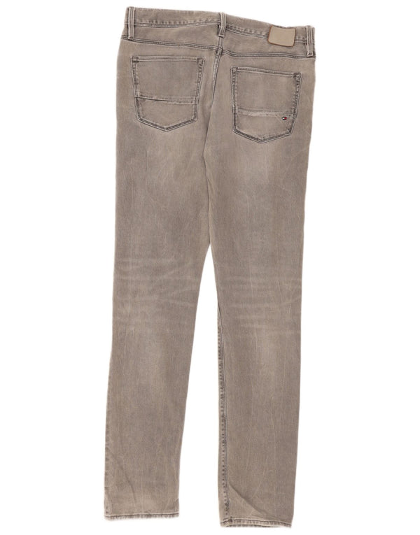 Blugi pentru bărbați Tommy Hilfiger Layton Extra Slim W33 L34 bumbac gri