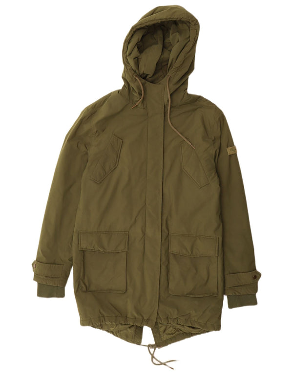 Jachetă parka cu glugă pentru femei PEPE Jeans UK 14 Medium Khaki