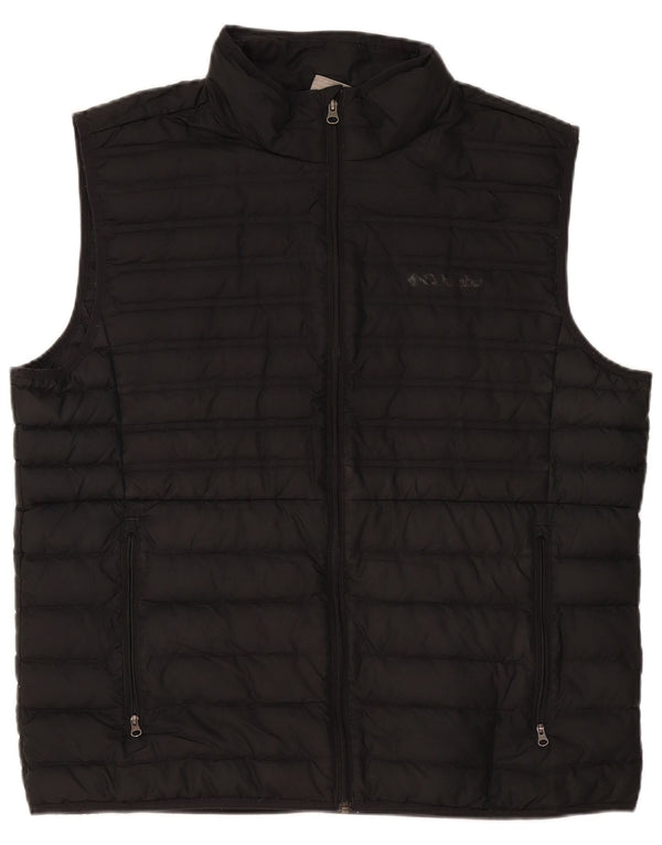 Gilet căptușit pentru bărbați Columbia UK 42 XL Poliester negru