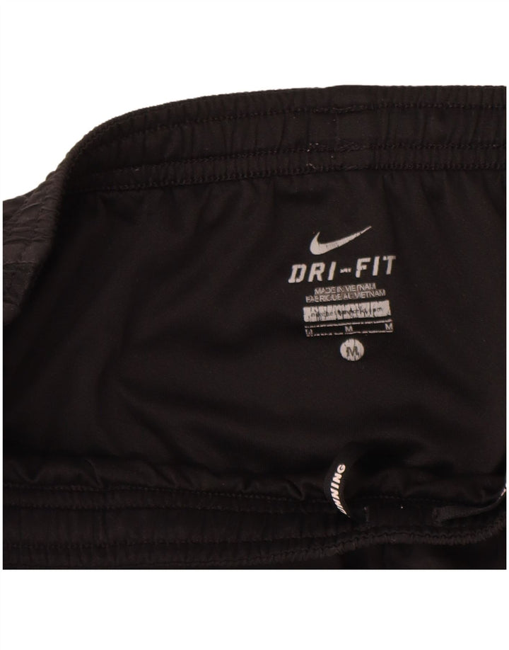 Pantaloni scurți sport Nike Dri Fit pentru bărbați, poliester mediu negru