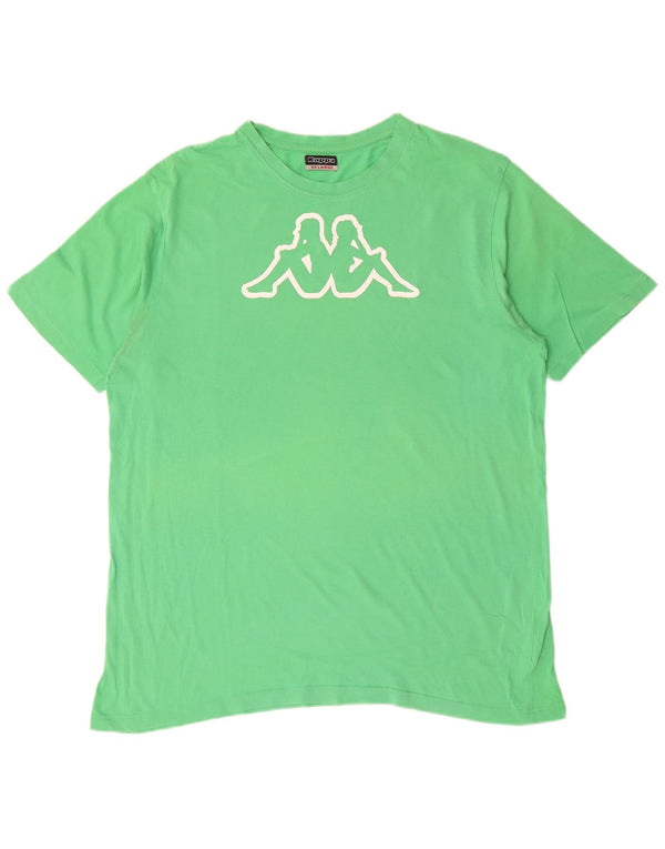 Tricou grafic Kappa pentru femei Top UK 20 2XL Bumbac verde