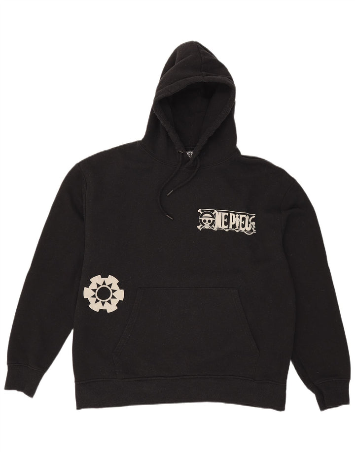 Pull & Bear Pull & Bear Pulover grafic pentru bărbați XL Poliester negru
