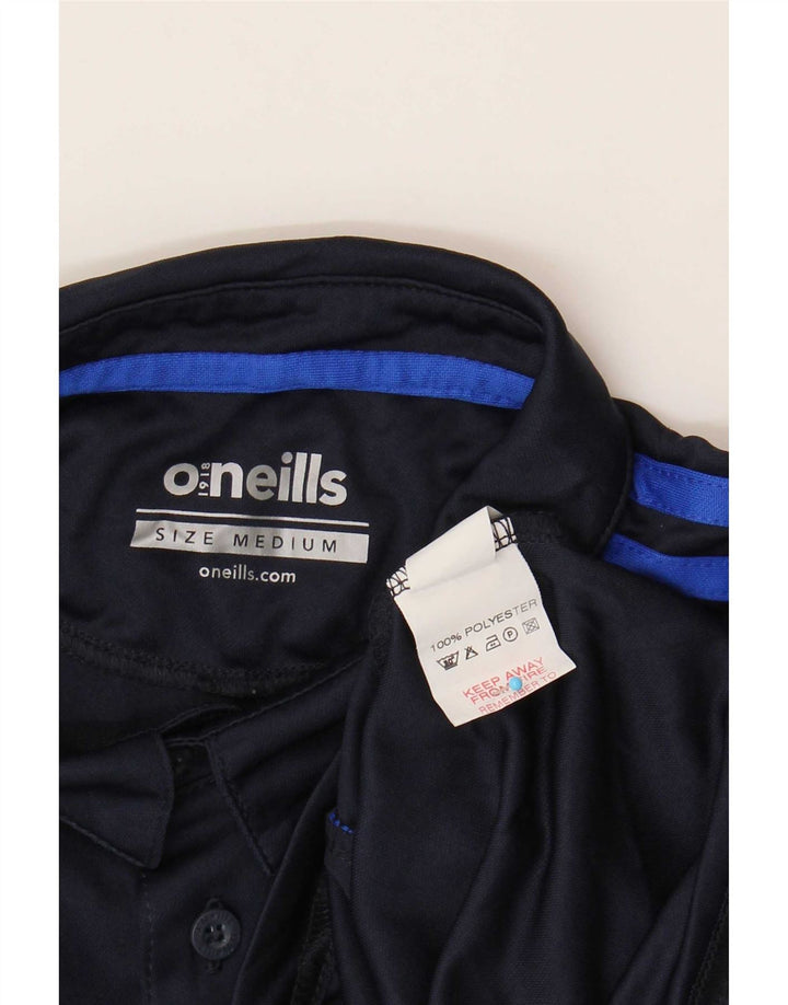 Cămașă polo O'Neills pentru bărbați, poliester color bloc mediu, albastru bleumarin