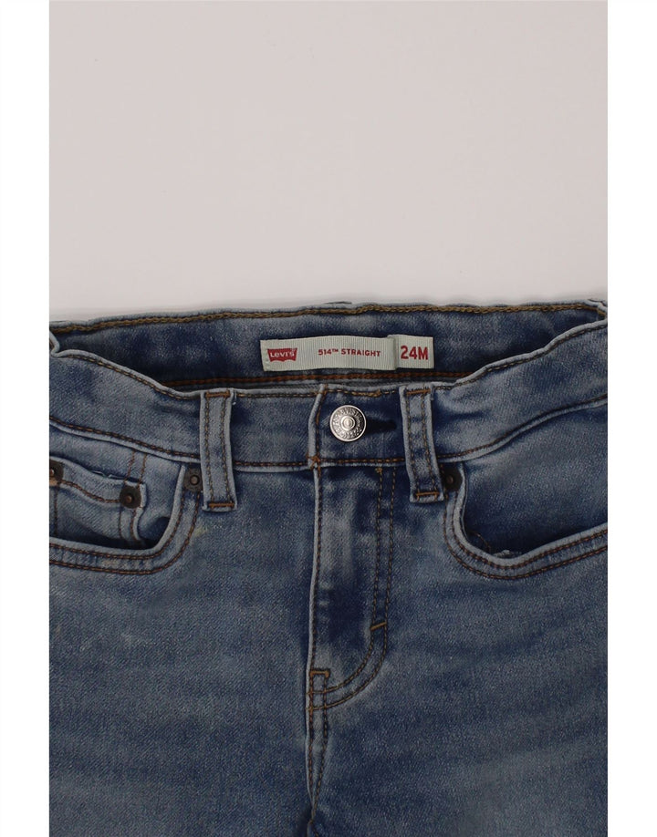 LEVI'S Blugi drepti 514 pentru bebelusi 18-24 luni L20 L13 Bumbac albastru