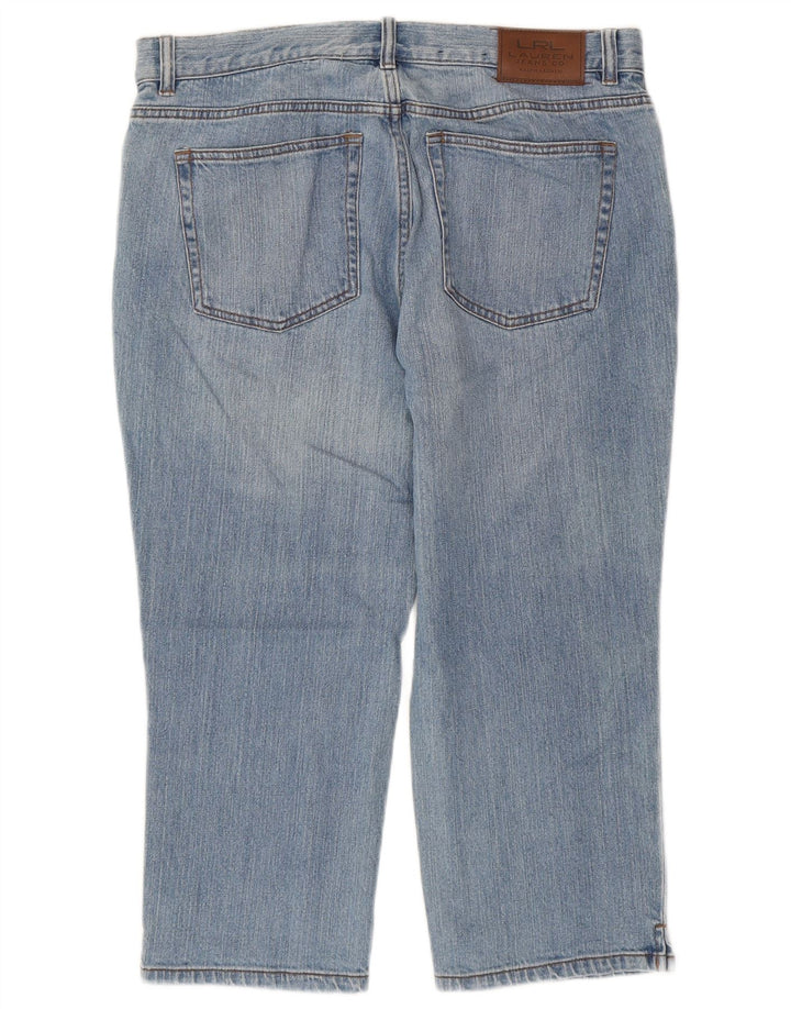 Blugi Capri pentru femei Ralph Lauren US 8 Medium W32 L21 Bumbac albastru