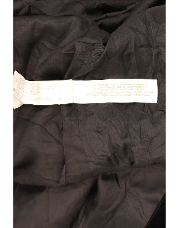 Blazer pentru bărbați Zara cu 2 nasturi din velur, EU 50, bumbac mediu negru