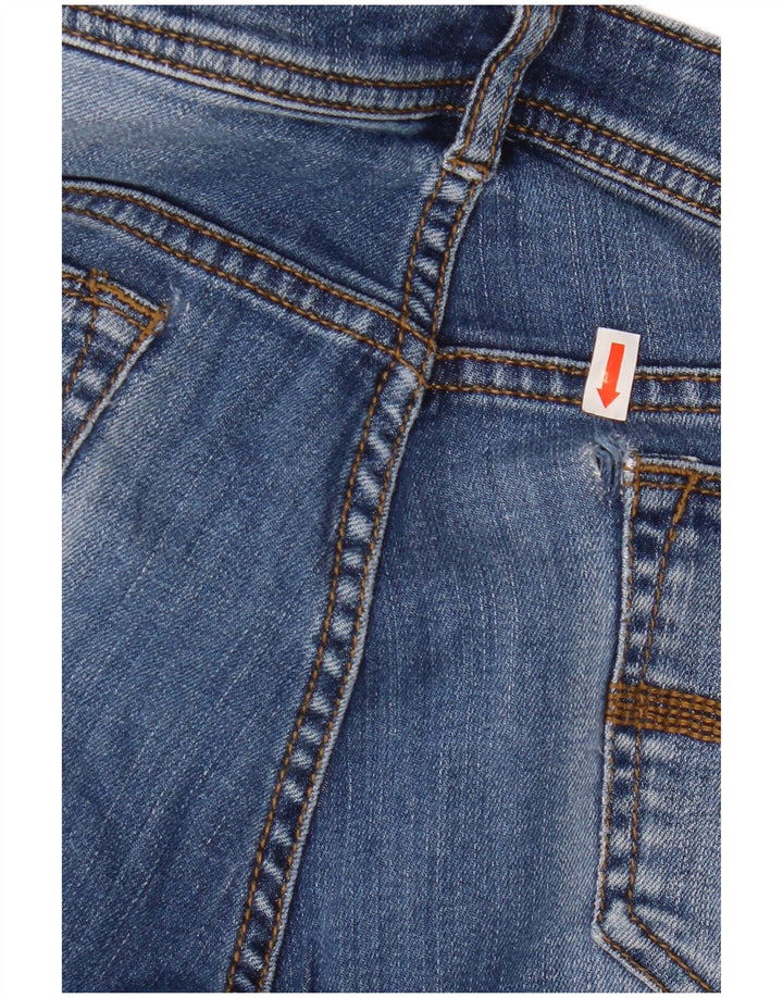 FAT FACE Blugi Capri pentru femei UK 14 Large W32 L23 Blue