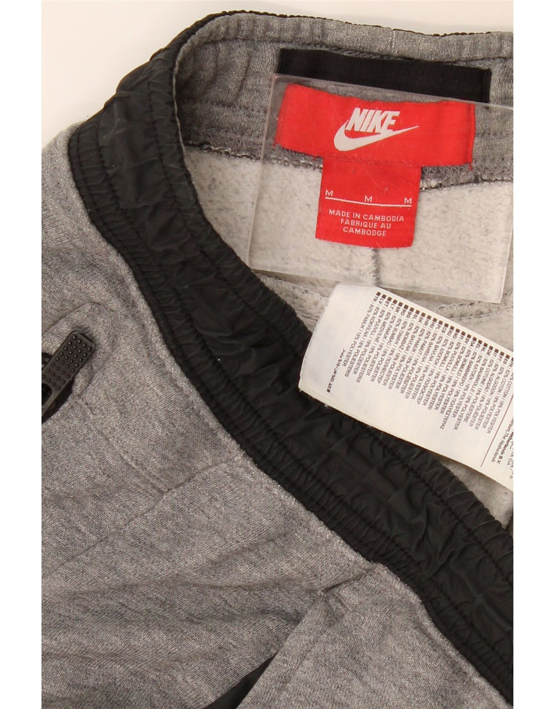 Pantaloni de trening pentru bărbați NIKE Pantaloni de jogging din bumbac gri mediu