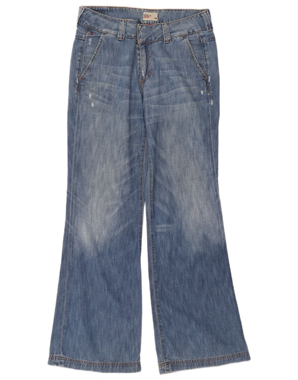 Blugi Tommy Hilfiger pentru femei cu picioare largi W32 L30 albastru