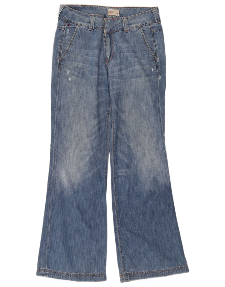 Blugi Tommy Hilfiger pentru femei cu picioare largi W32 L30 albastru