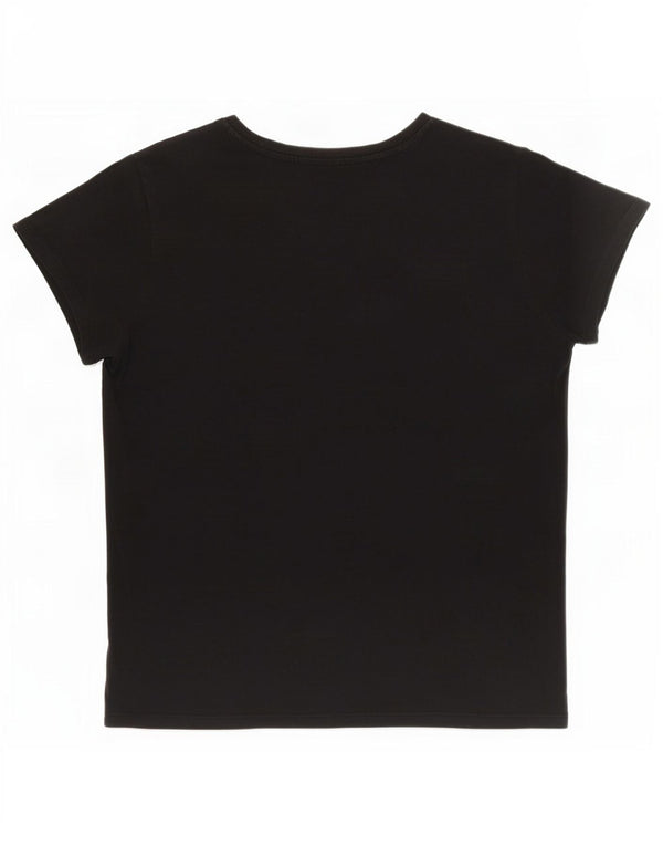 Tricou cu grafic Levi's pentru femei Top UK 18 XL Bumbac negru