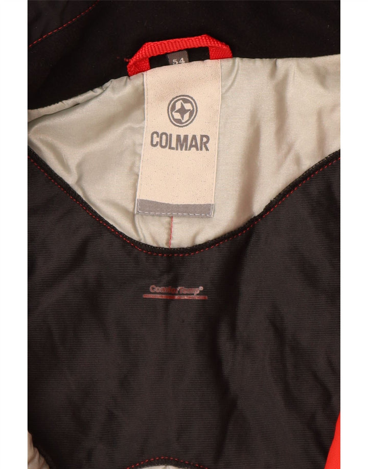 Jachetă de schi cu glugă cu glugă Colmar pentru bărbați IT 54, mare, roșu, poliamidă color bloc
