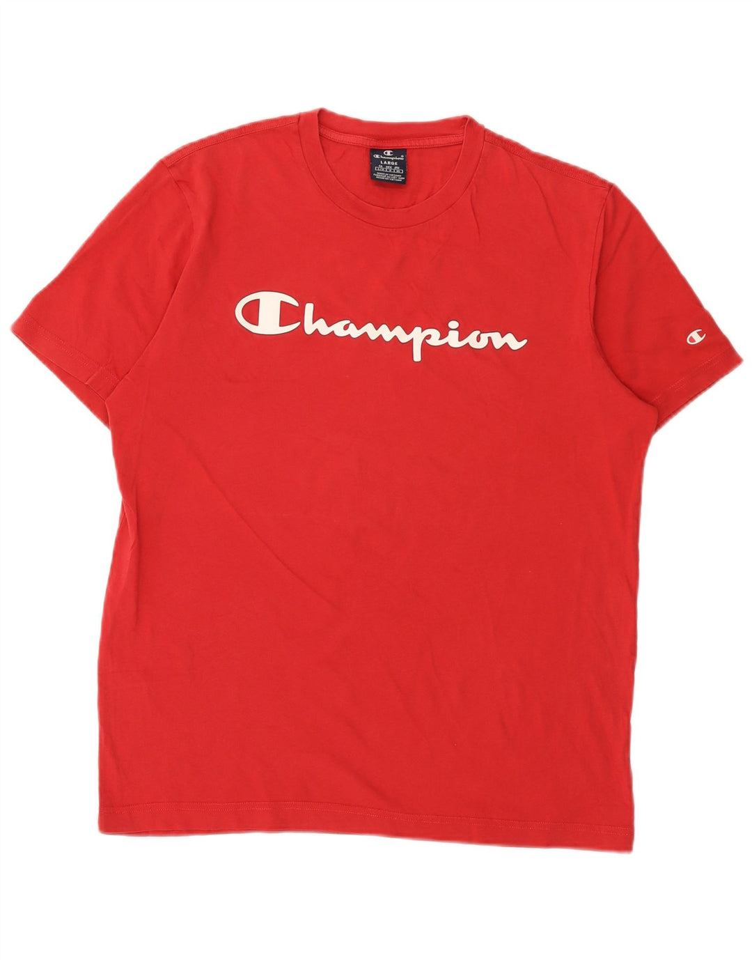 Tricou grafic Champion pentru bărbați Top mare roșu