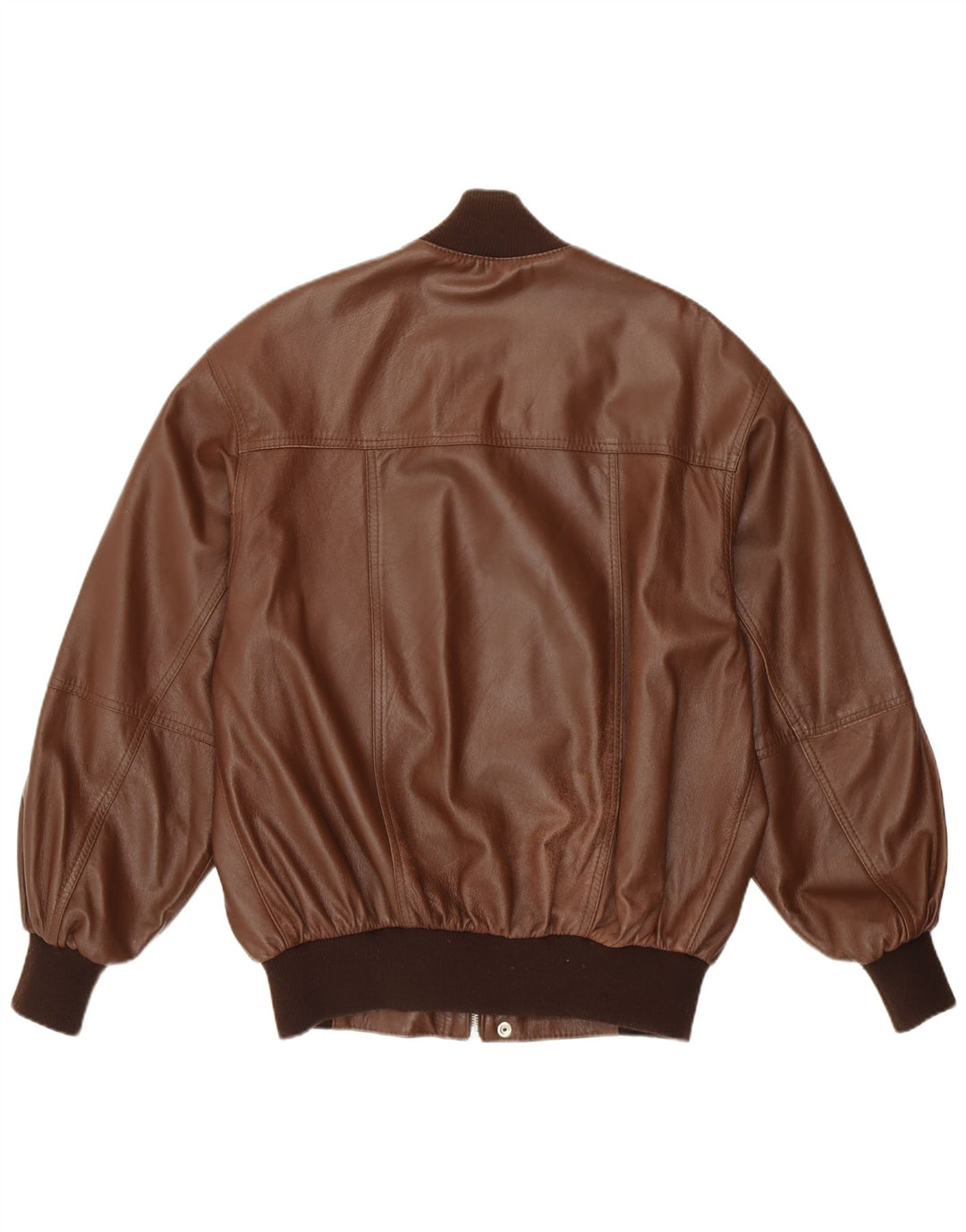Jachetă de piele pentru bărbați VINTAGE UK 36 Piele maro mică