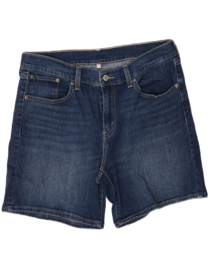 LEVI'S Womens Denim Shorts W31 Medium Blue Cotton Vintage Levi's and Second-Hand Levi's from Messina Hembry 