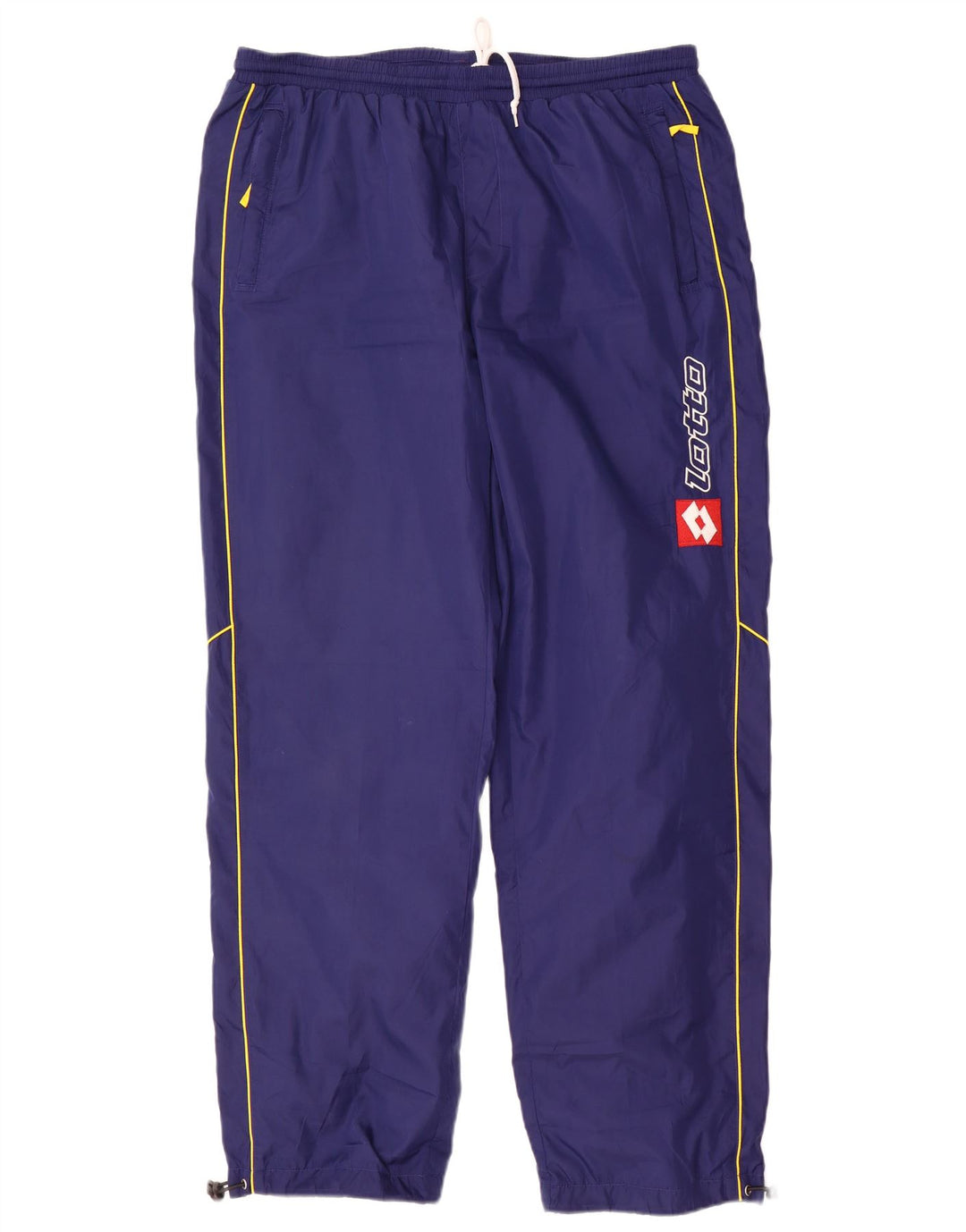 Pantaloni de trening grafic pentru bărbați Lotto UK 42/44 XL poliester bleumarin
