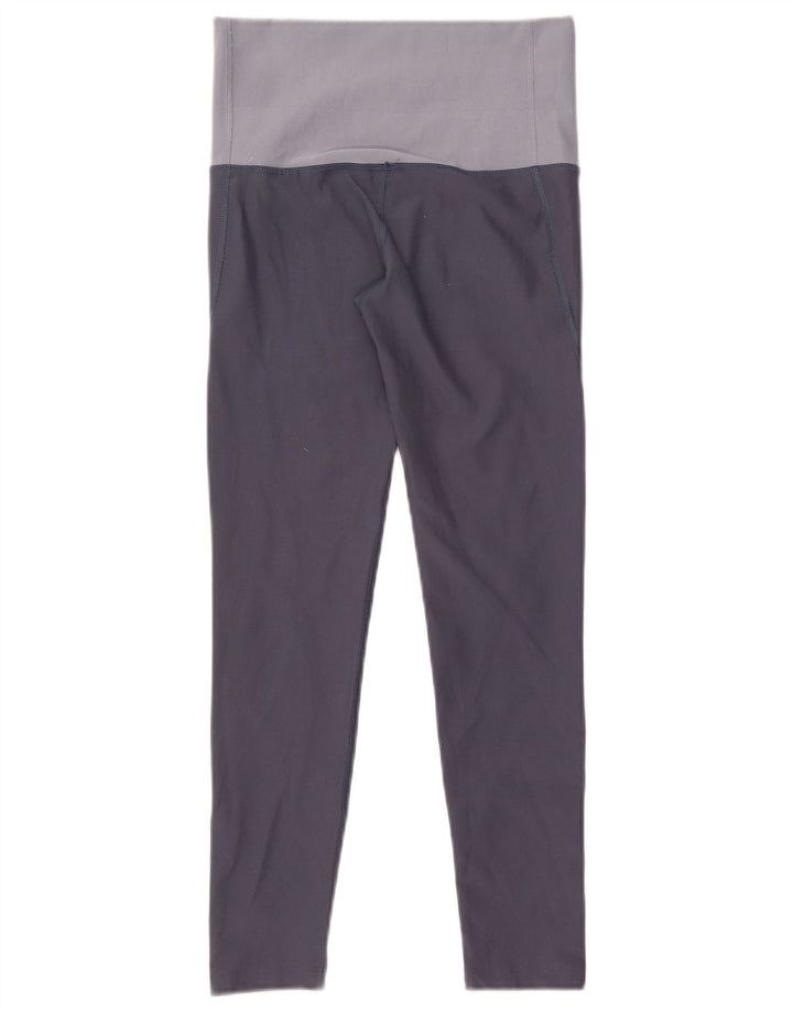 Leggings Nike pentru fete Dri Fit 10-11 ani, albastru mediu, poliester color bloc