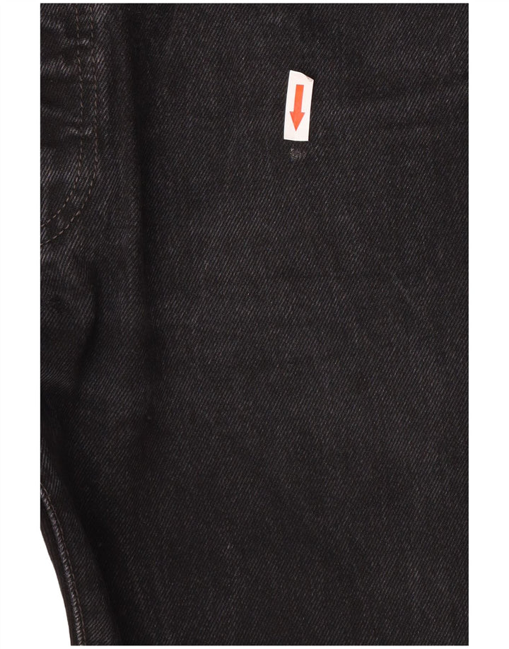 Blugi 501 drepti pentru bărbați Levi's W34 L32 bumbac negru