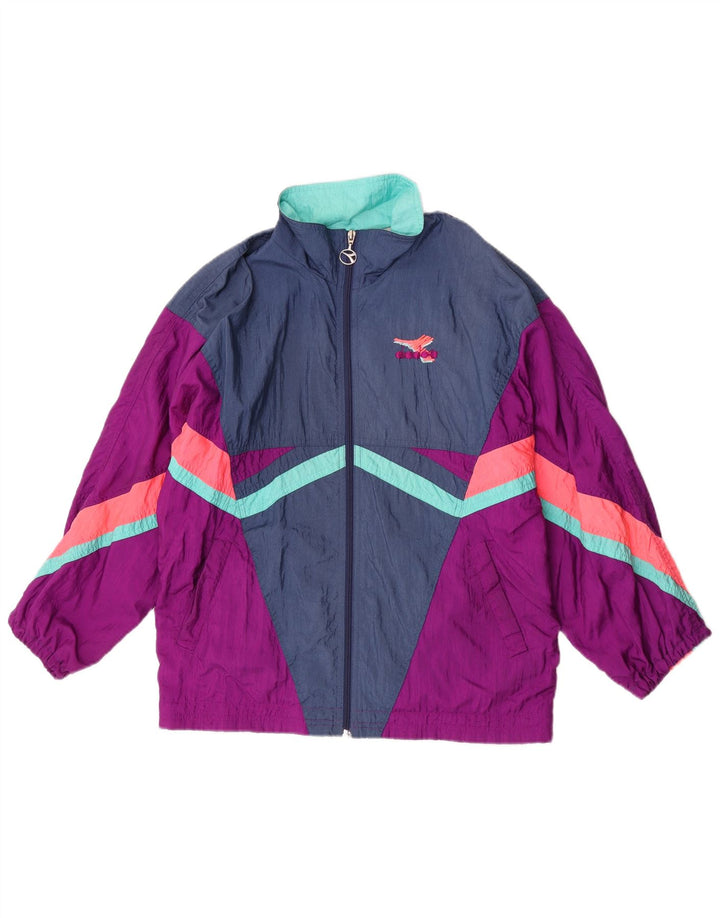 Jachetă de trening pentru femei Diadora, medie, multicoloră, retro