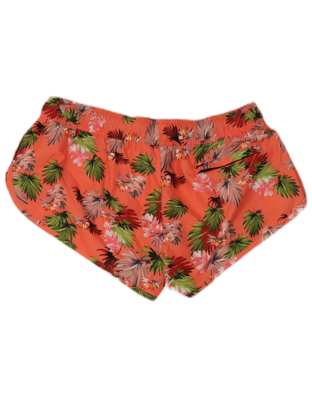 Pantaloni scurți de înot Superdry pentru femei UK 12 Medium Pink Floral Poliester