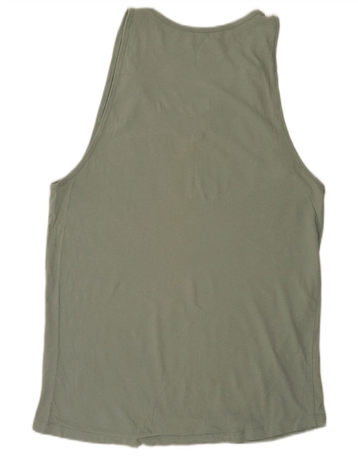 Vestă cu grafică Jack & Jones pentru bărbați, mare, verde, bumbac