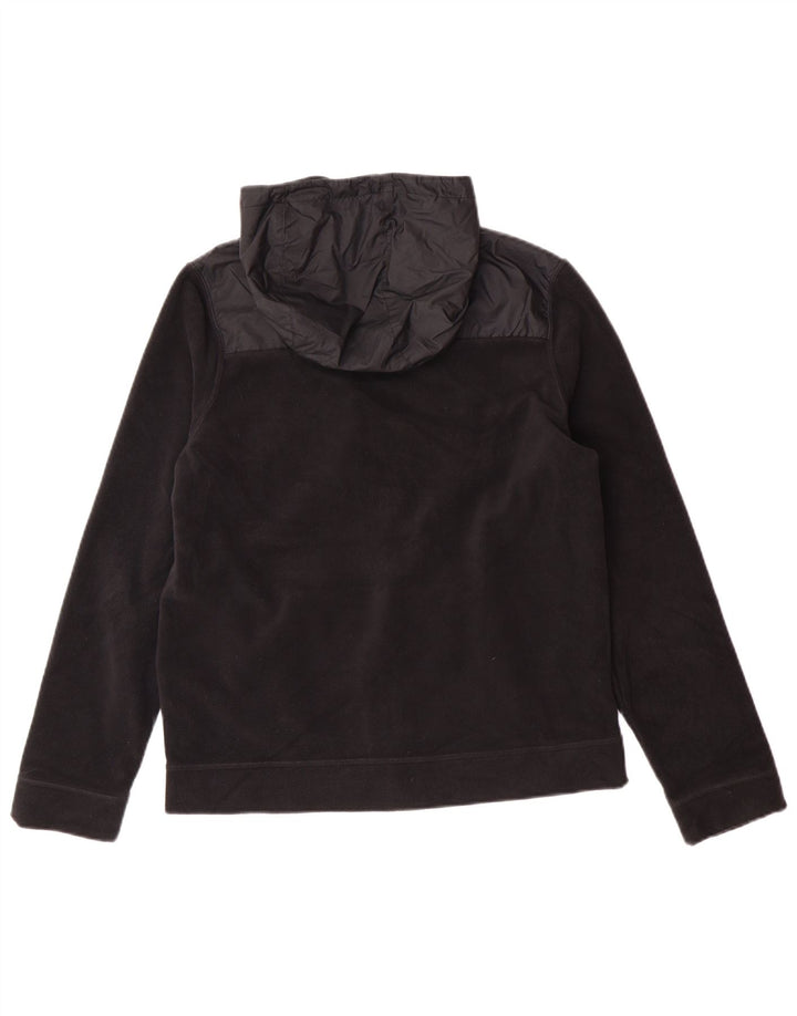 Jachetă fleece cu glugă Nike pentru fete 13-14 ani XL negru poliester sport