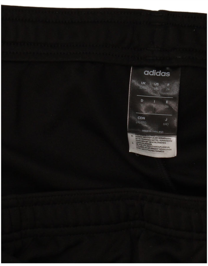 Pantaloni de trening ADIDAS pentru bărbați UK 52/54 2XL Poliester negru