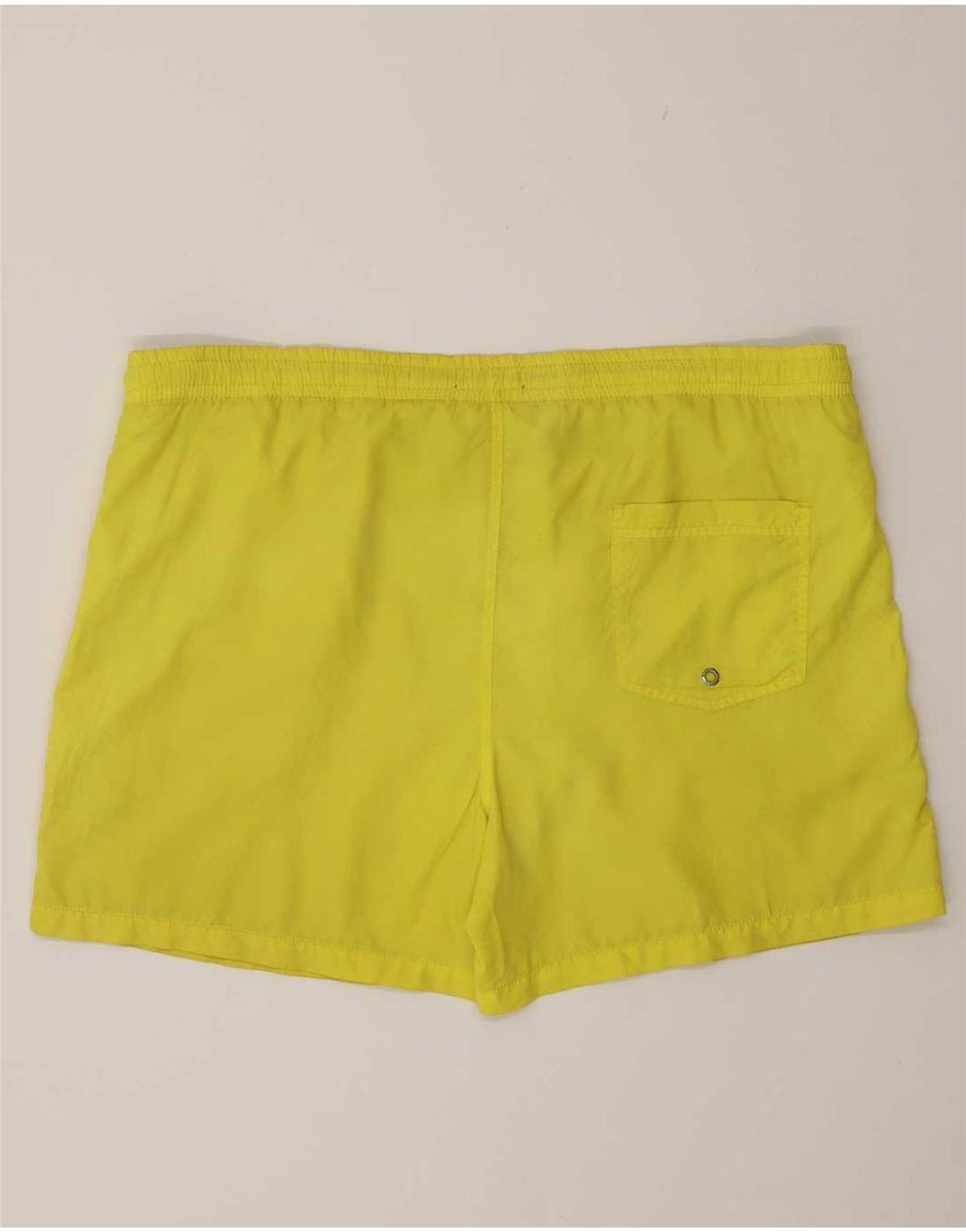 Pantaloni scurți de înot pentru bărbați Zara, mare, galben din poliester