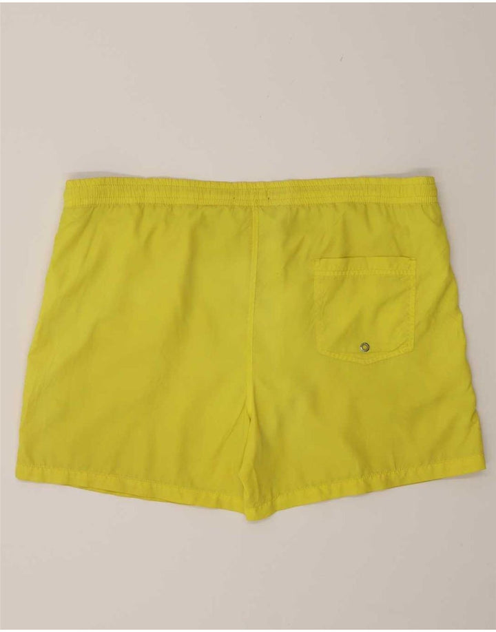 Pantaloni scurți de înot pentru bărbați Zara, mare, galben din poliester