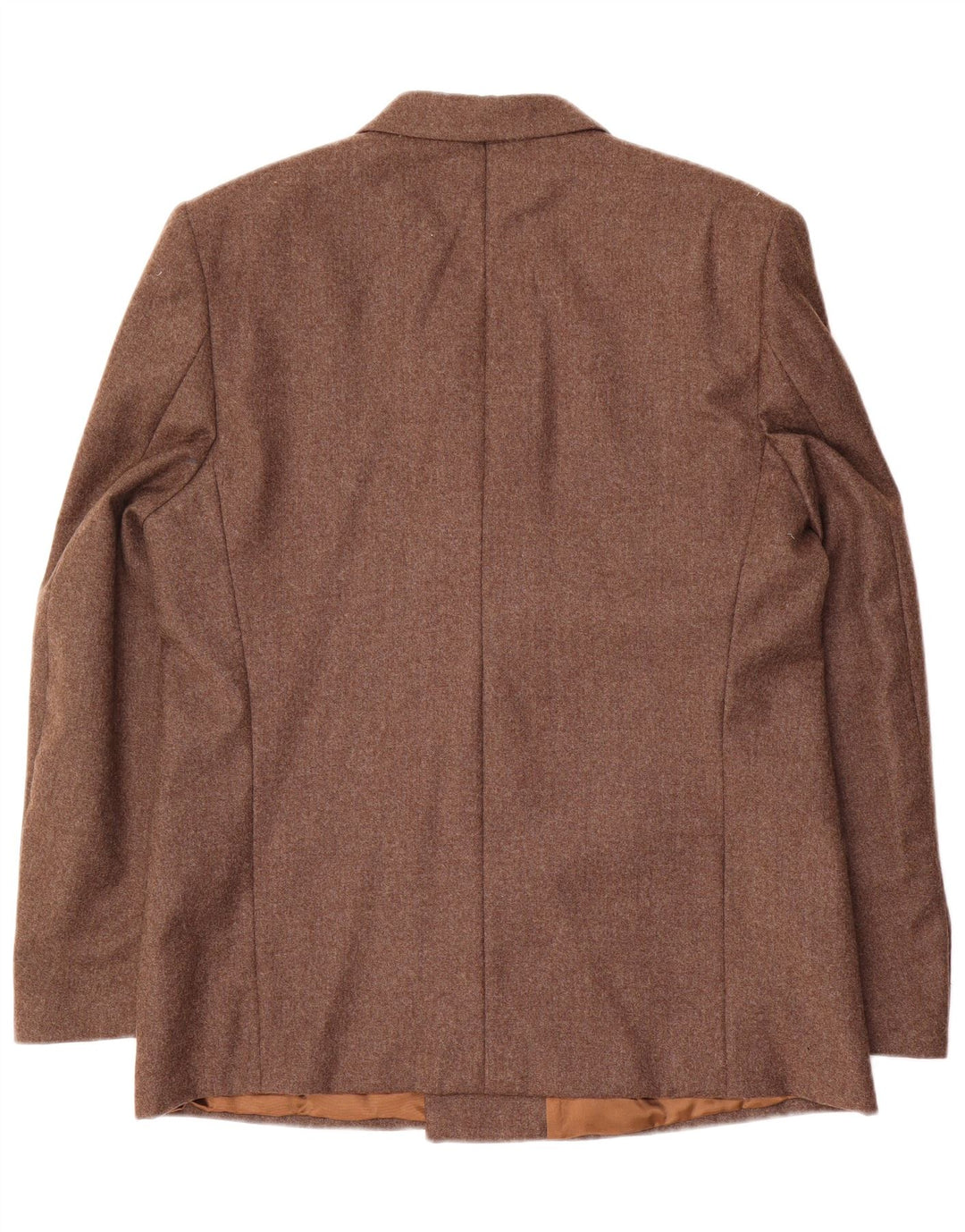 Jachetă vintage pentru bărbați cu două pieptări IT 52 XL Lână maro
