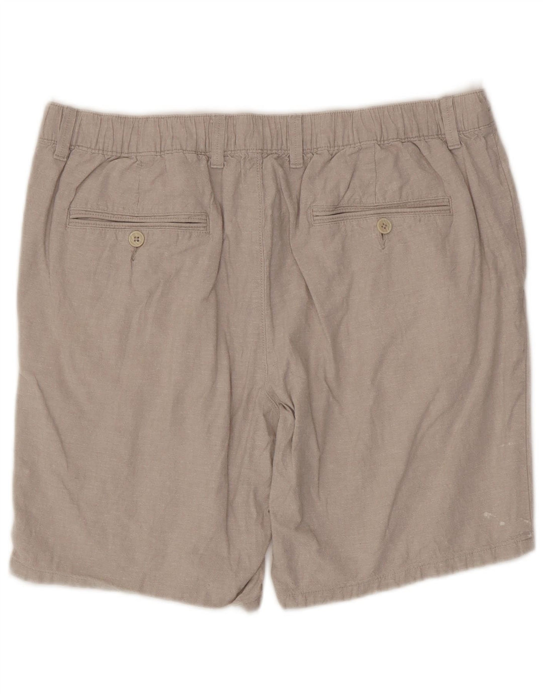 Pantaloni scurți chino pentru bărbați Marks & Spencer W36, bumbac gri mare