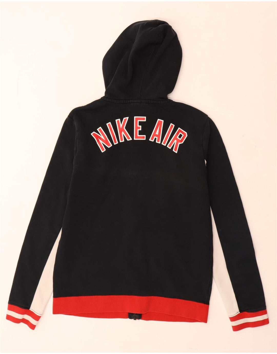 Pulover NIKE Graphic Zip pentru băieți, 13-14 ani, XL, negru, bloc de culoare