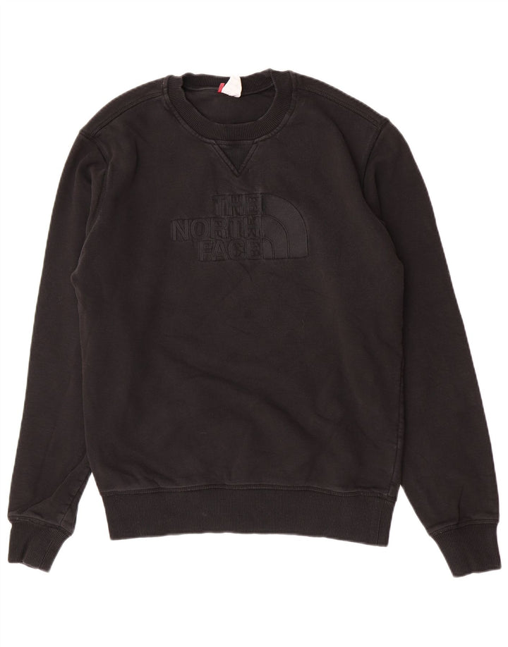 Pulover grafic pentru bărbați The North Face, bumbac mediu negru