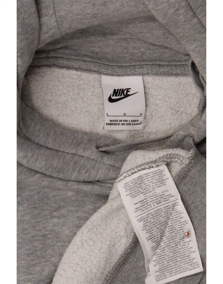 Pulover Nike pentru bărbați, mare, gri, bumbac