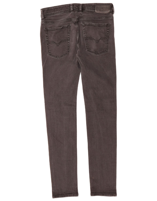 DIESEL Blugi skinny Sleenker pentru femei W31 L32 bumbac negru