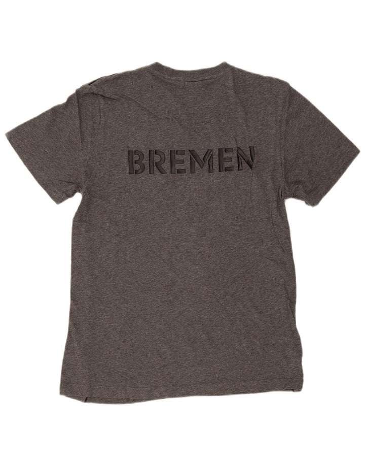 Tricou grafic ADIDAS pentru bărbați Top mic, gri, bumbac