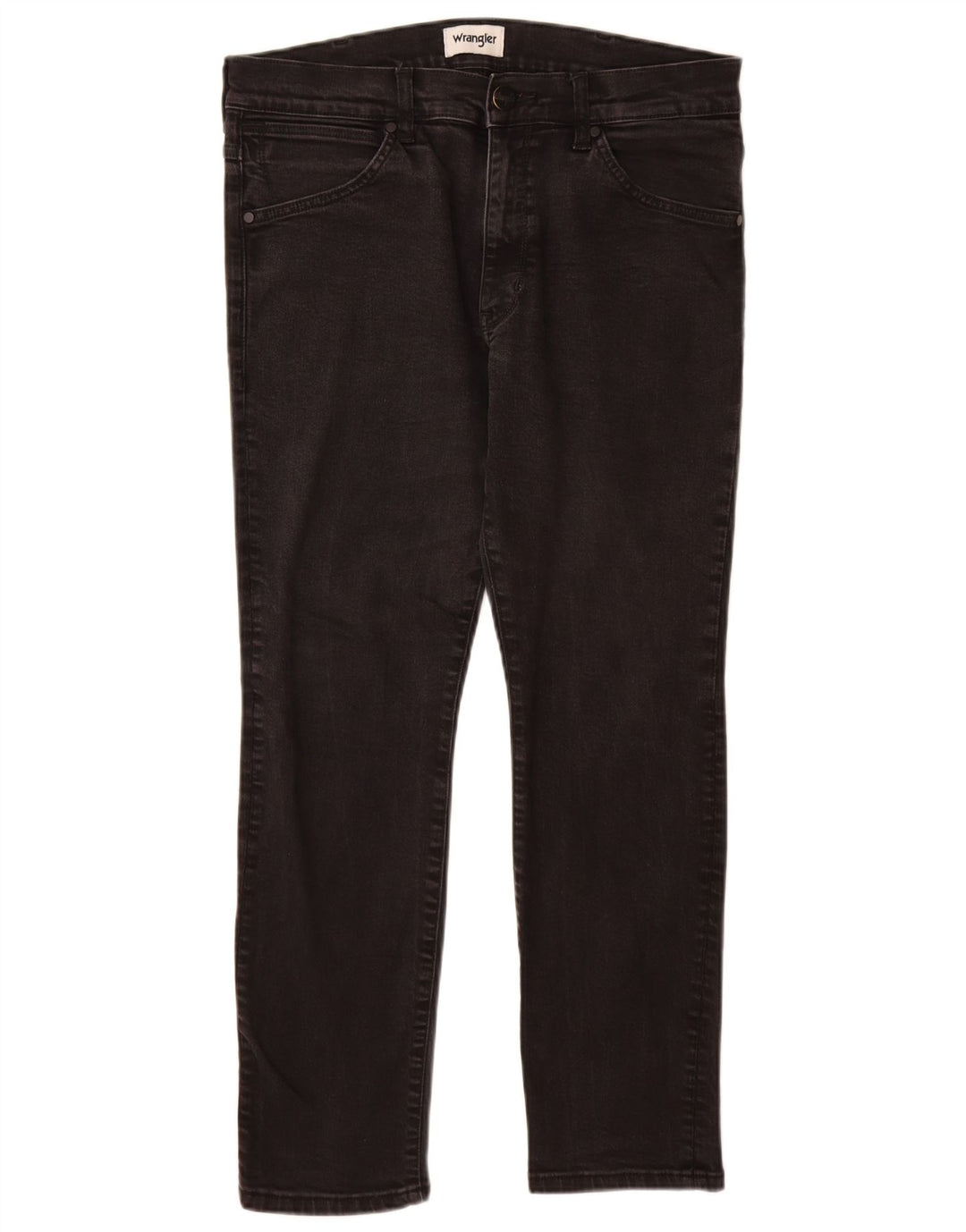 WRANGLER Blugi Larston Slim pentru bărbați W34 L28, bumbac negru