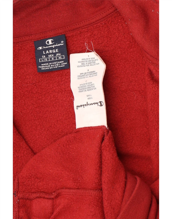 Jachetă de trening pentru bărbați Champion, mare, roșu, bumbac