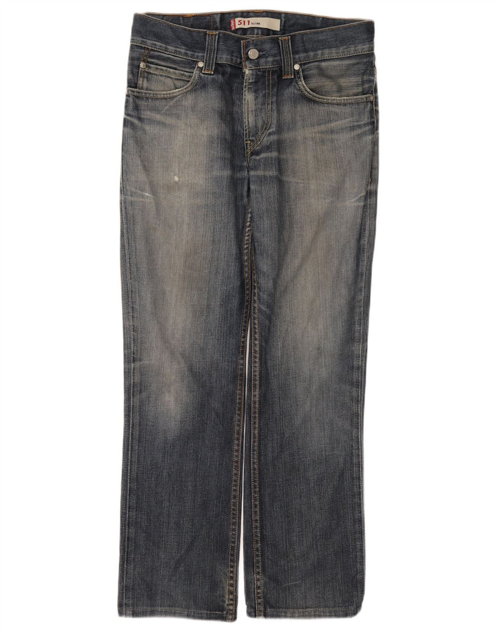 Blugi Levi's 511 Slim pentru femei W32 L28 Bumbac bleumarin