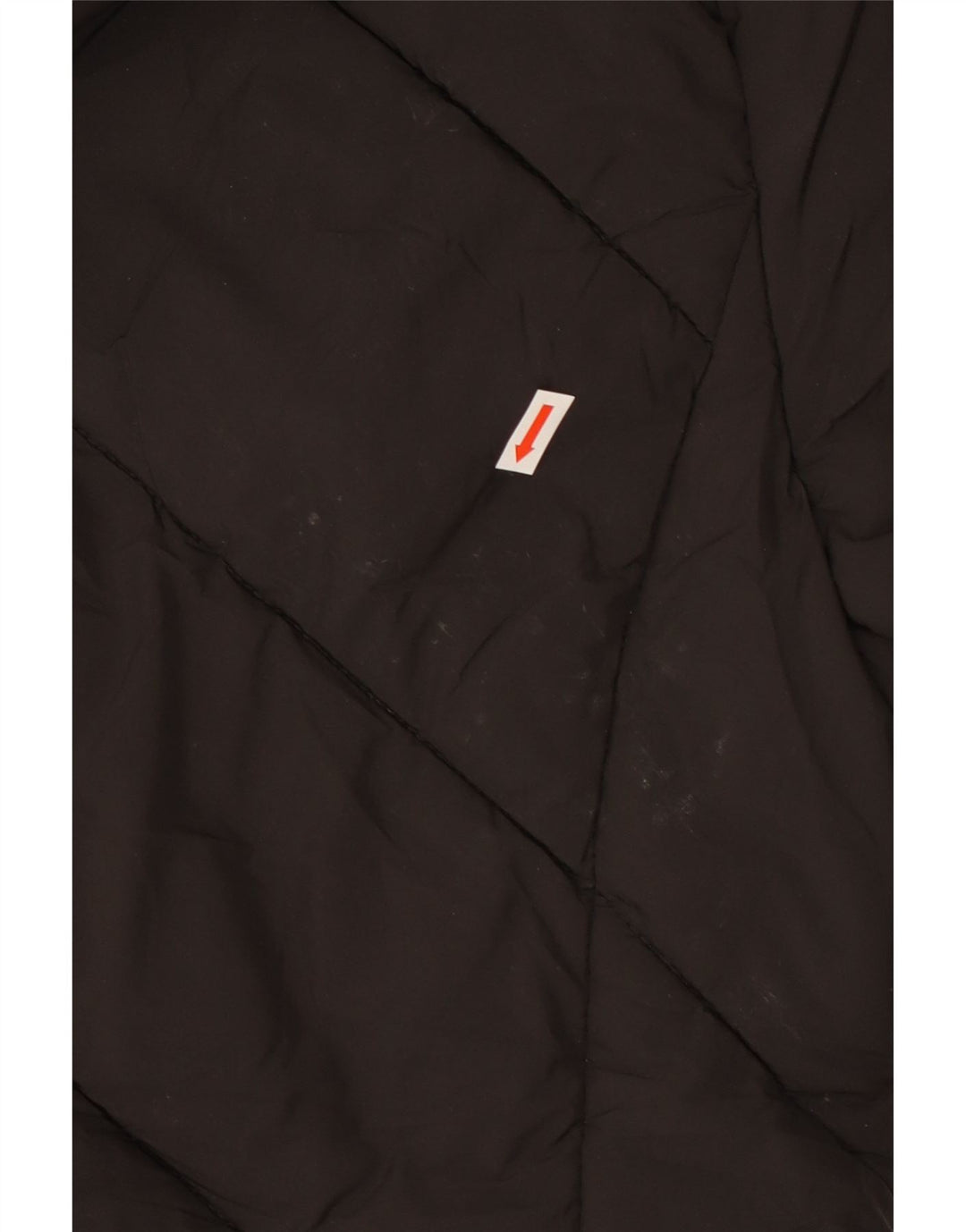 Jachetă căptușită supradimensionată cu glugă pentru femei Topshop UK 8 Small Negru