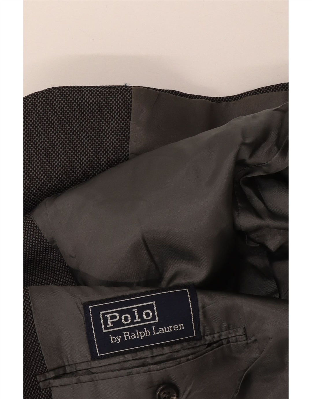 Jachetă pentru bărbați Polo Ralph Lauren, cu 2 nasturi, UK 40, mare, bleumarin, pete
