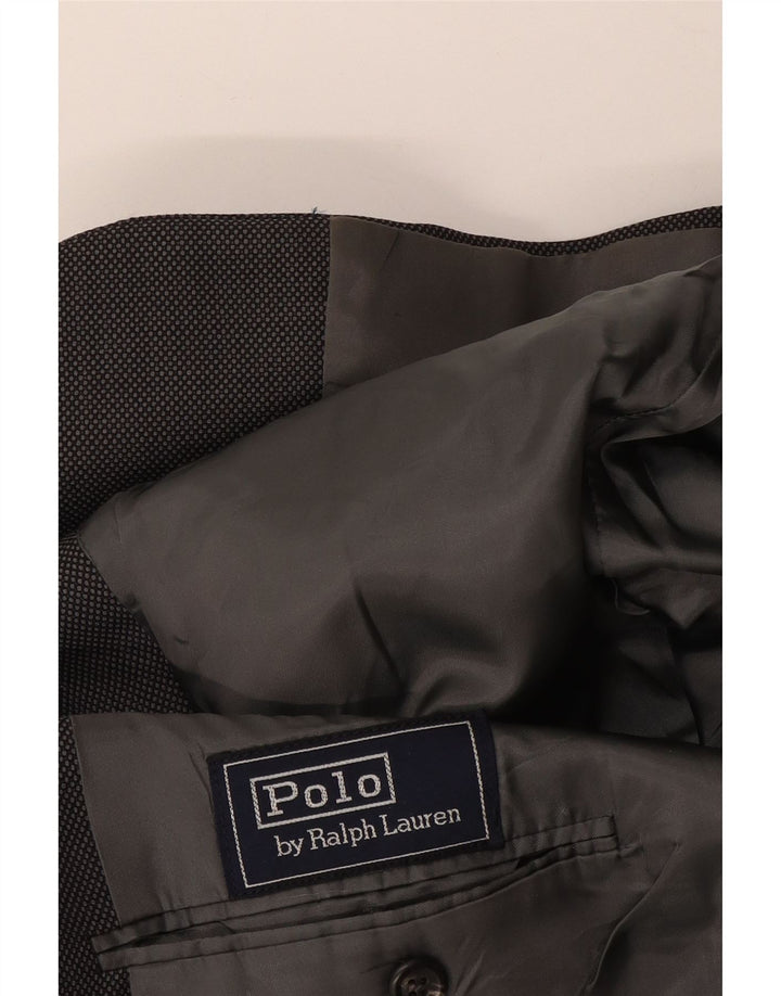 Jachetă pentru bărbați Polo Ralph Lauren, cu 2 nasturi, UK 40, mare, bleumarin, pete
