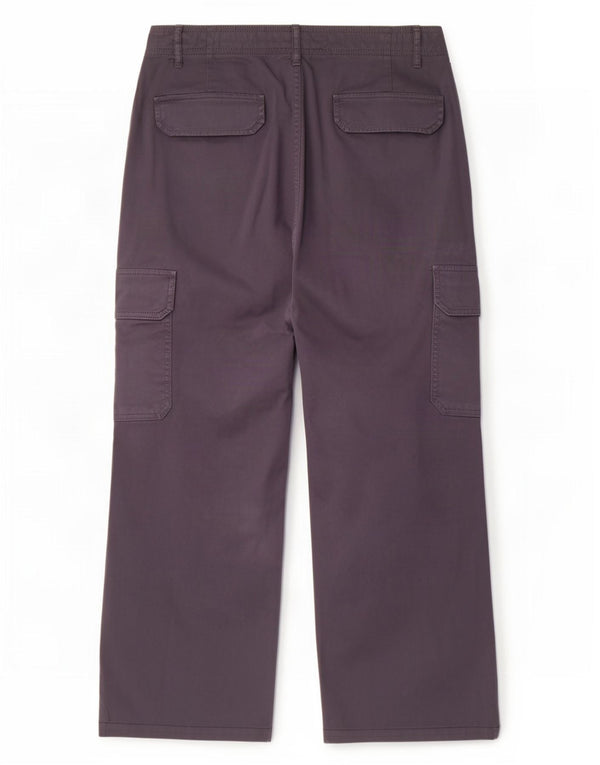 Pantaloni cargo drepți pentru bărbați Zara EU 44 XL W34 L26 bumbac gri