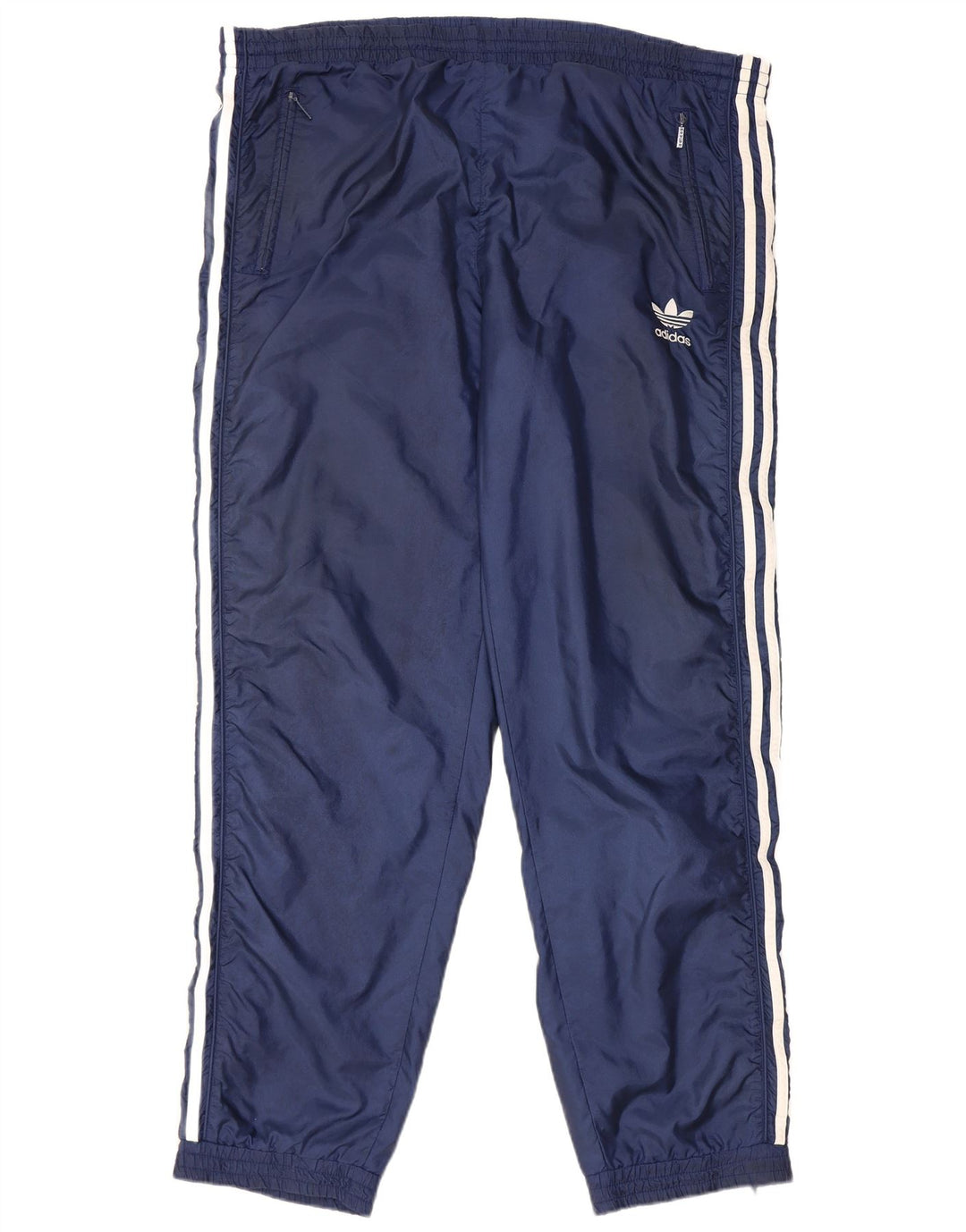 Pantaloni de trening Adidas pentru bărbați UK 40 Medium Bleumarin Poliamidă