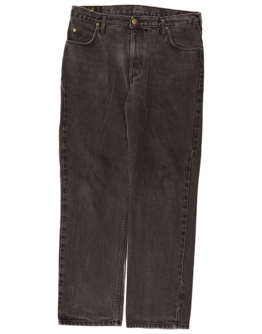 Blugi Lee Brooklyn Straight pentru bărbați W34 L30 bumbac gri